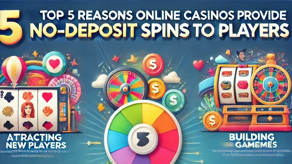 Top 5 Reasons Online Casinos Offer No Deposit free Spins